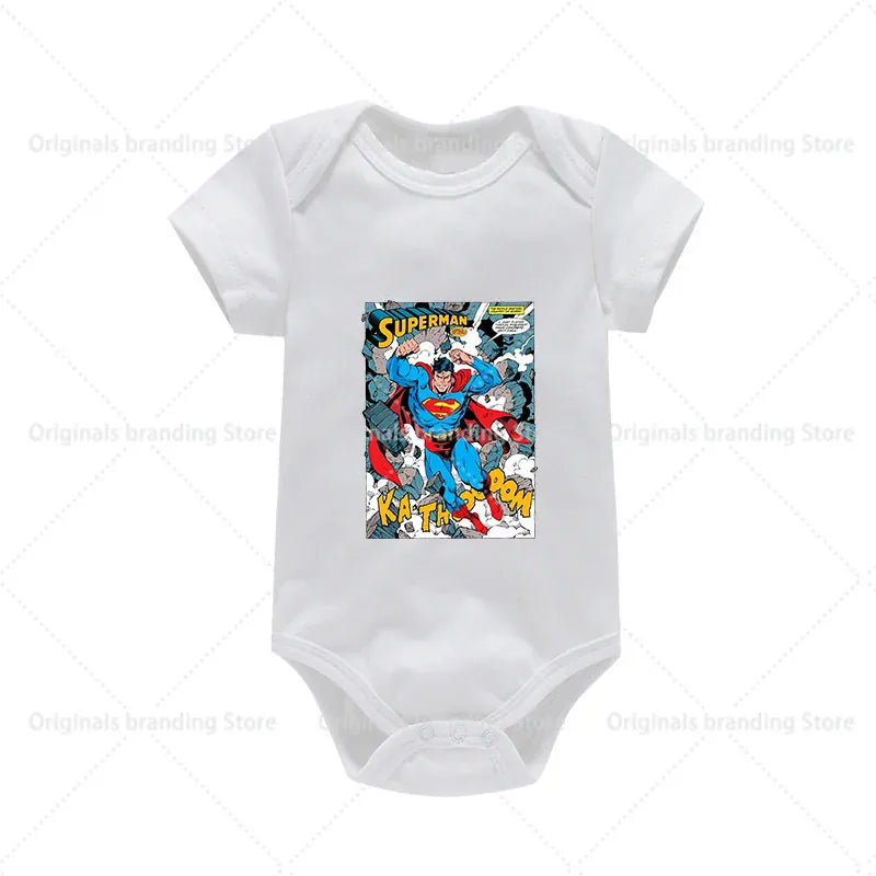 Body Superman Bébé - Planche Comics