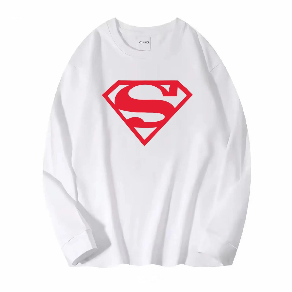 Emblème Rouge Classique / Blanc / S Pull Superman – Emblème Rouge Classique