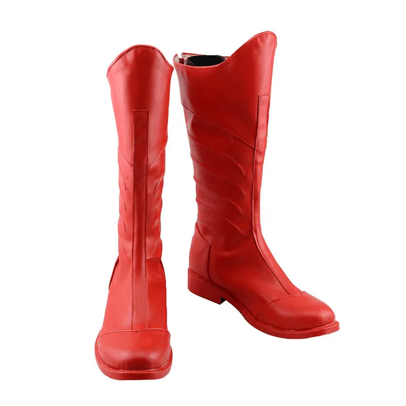 Paire de Bottes Superman - Cosplay Rouge