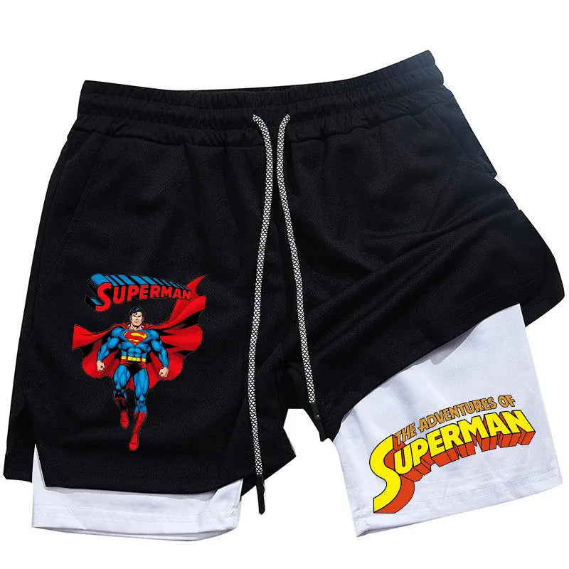 Short Superman 2-en-1 – Cape Déployée