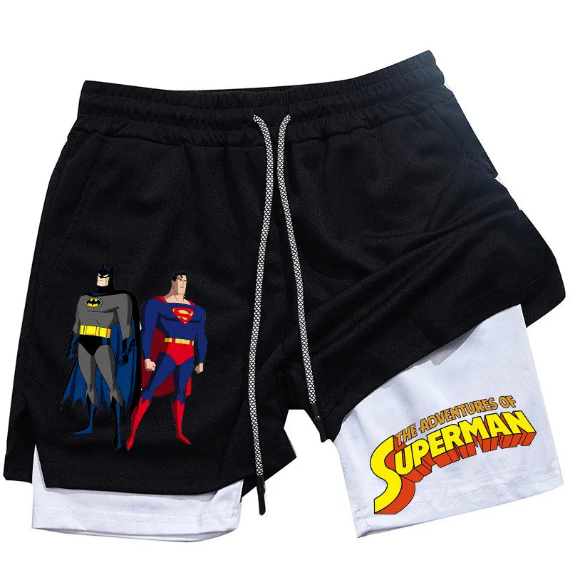Short Superman 2-en-1 – Duo Batman & Superman