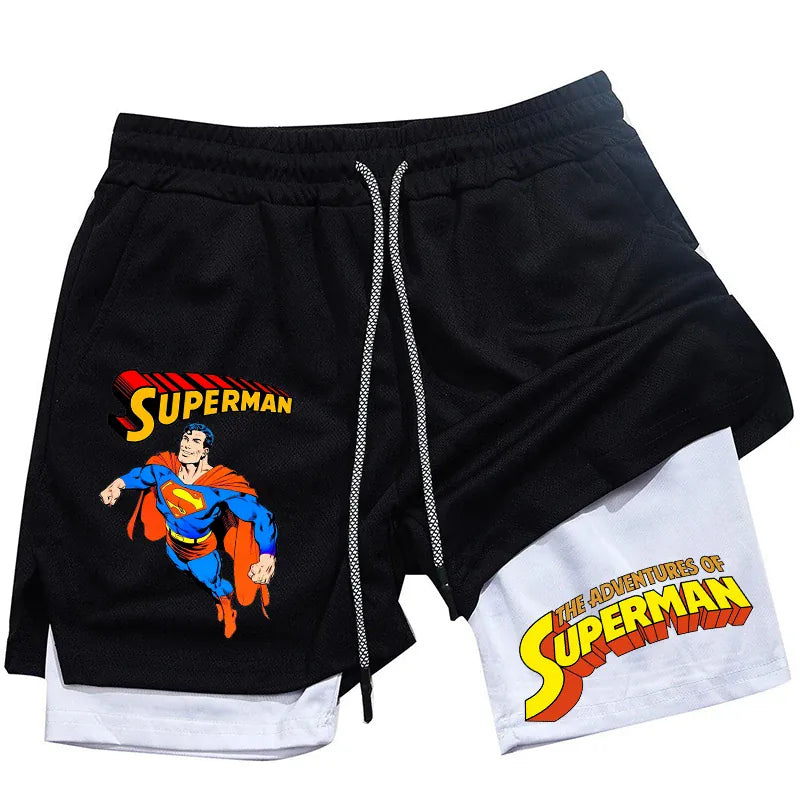 Short Superman 2-en-1 – Vol Diagonal