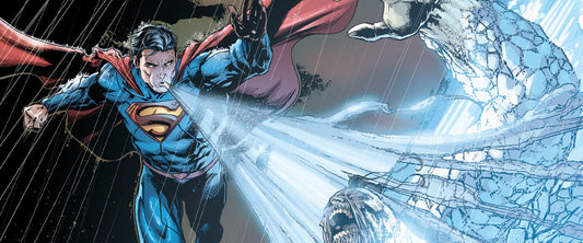 Super-souffle gele de Superman
