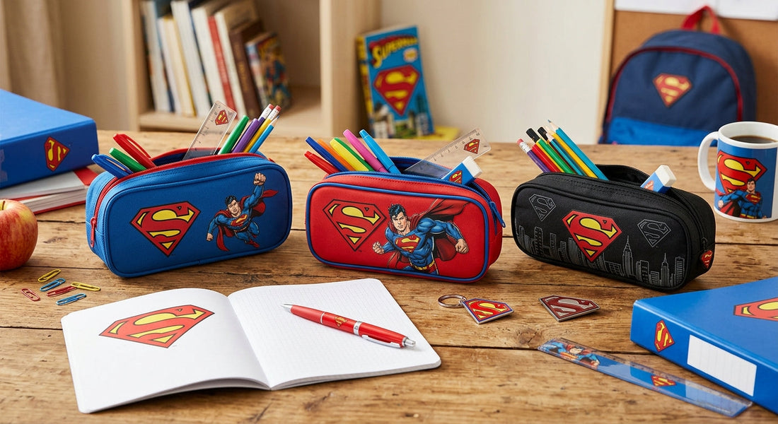 Trousse Superman : guide d'achat complet pour l'ecole et le bureau