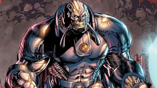 L’Anti-Monitor en armure complète, l’entité d’anti-matière de Crisis on Infinite Earths