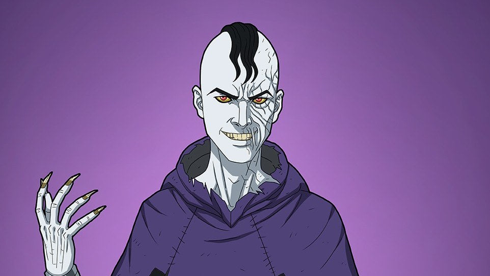 DeSaad en cape violette, le tortionnaire de Darkseid sur Apokolips