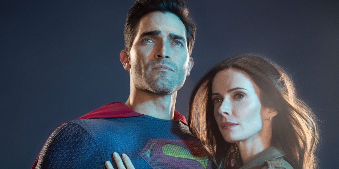 Tyler Hoechlin en Superman et Elizabeth Tulloch en Lois Lane dans la série Superman & Lois diffusée sur The CW