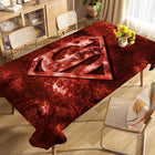 Nappe Superman – Nappe de Table Rouge Logo Iconique