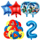 Décoration Anniversaire Superman – Kit de Fête Enfant 2 Ans