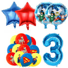 Décoration Anniversaire Superman – Kit de Fête Enfant 3 Ans