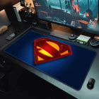Tapis de souris Superman bleu – Logo bleu emblématique
