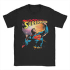 T-Shirt Superman - Comic Cover Noir