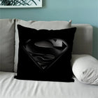Coussin Superman – Logo Noir Housse Décorative