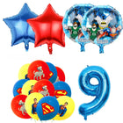 Décoration Anniversaire Superman – Kit de Fête Enfant 9 Ans
