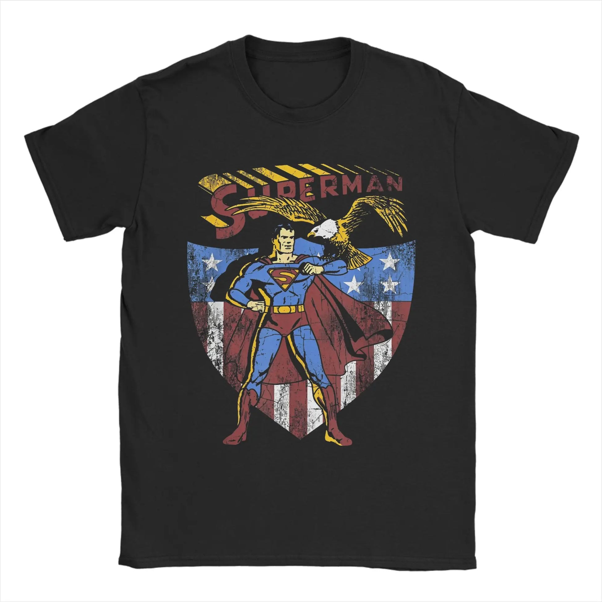 American Hero Noir / S T-Shirt Superman - American Hero Noir