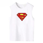 Débardeur Superman Homme – Logo Iconique Noir & Blanc Été Streetwear