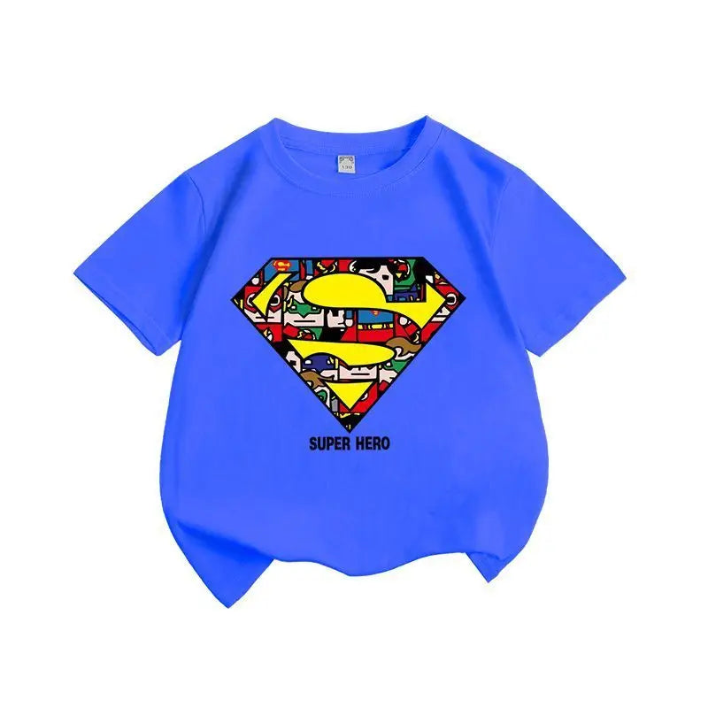 Bleu / XL T-shirt Superman – Logo DC Comics 2025