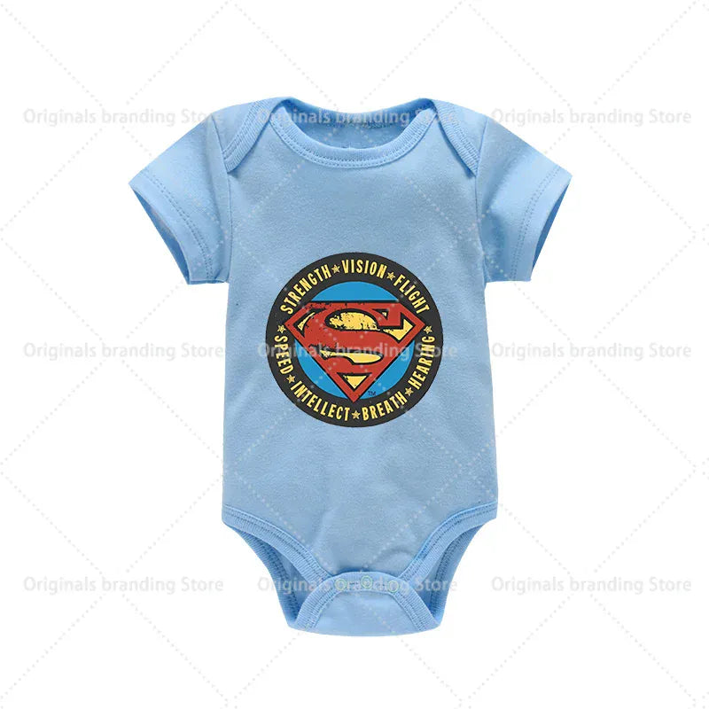 Body Superman Bébé - Médaillon Pouvoirs