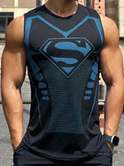Débardeur Compression Superman – Effet Armure Premium