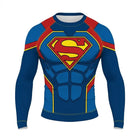 T-shirt Superman Compression - Homme Acier Iconique