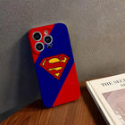 Coque iPhone Superman – Logo Rouge & Bleue Iconique