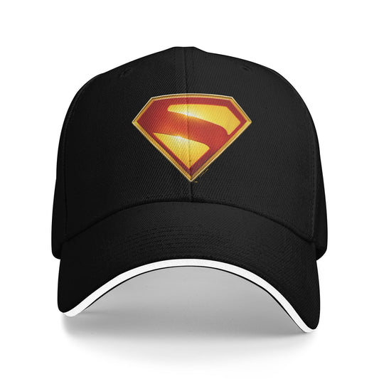 Legacy Film 2025 / Doré / Taille unique Casquette Baseball Superman Legacy – Logo du Film 2025
