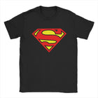 T-Shirt Superman - Logo Classique Rouge & Jaune