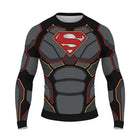 T-shirt Superman Compression - Logo Métalisée Comics