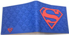 Portefeuille Superman – Logo Rouge Relief Bleu Iconique