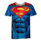 T-shirt Superman – Sport Superman Respirant Effet Costume
