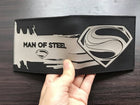 Portefeuille Superman – Man of Steel Logo Gris Métallique