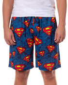 Short Superman – Logo All-Over