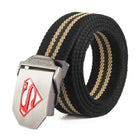 Ceinture Superman – Noire Bandes Beige DC Comics