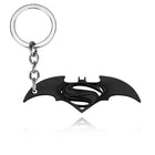 Porte-clés Superman Batman – Logo “S” Métal Noir DC Comics