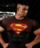 T-Shirt Compression Superman – Force Kryptonienne