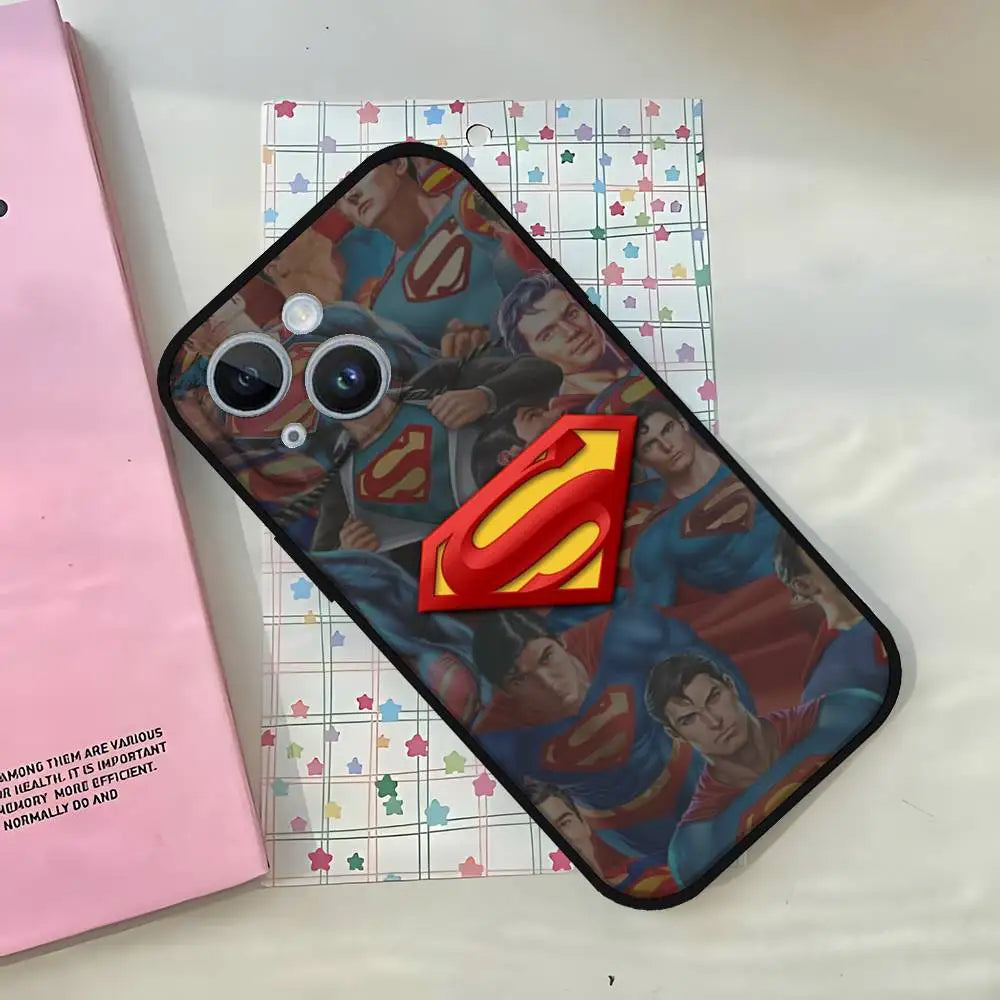 S Comics / iphone14 Coque iPhone Superman  – DC Comics Collage