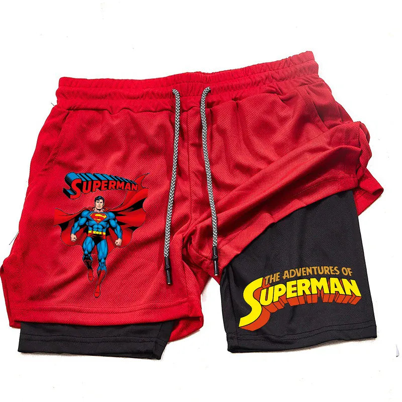 Short Superman 2-en-1 – Cape Déployée