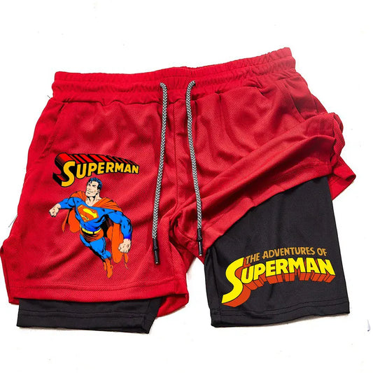 Short Superman 2-en-1 – Vol Diagonal