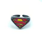 Bague Superman – Logo Iconique Ajustable