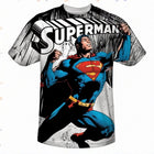 T-Shirt Superman – Vintage Comics Rétro
