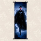 Toile Superman – Costume Noir & Regard Rouge