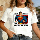 T-shirt Superman Femme – Truth Justice & The American Way