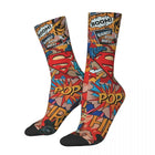 Chaussette Superman – Comics Style Pop Art