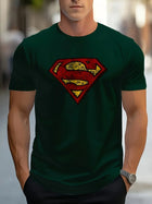 T-Shirt Superman – Logo Vintage Usé