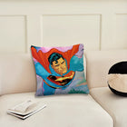 Coussin Superman – Portrait Héroïque Vintage
