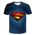 T-shirt Superman – Logo Classique Rouge/Jaune