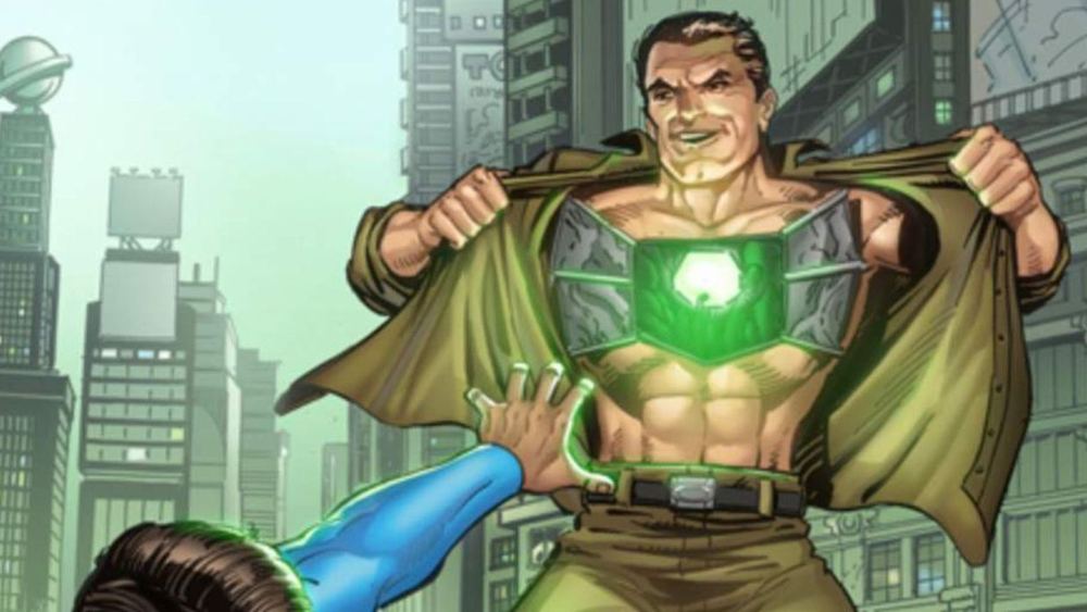 Metallo ouvre sa veste : un cœur de kryptonite verte dans le torse
